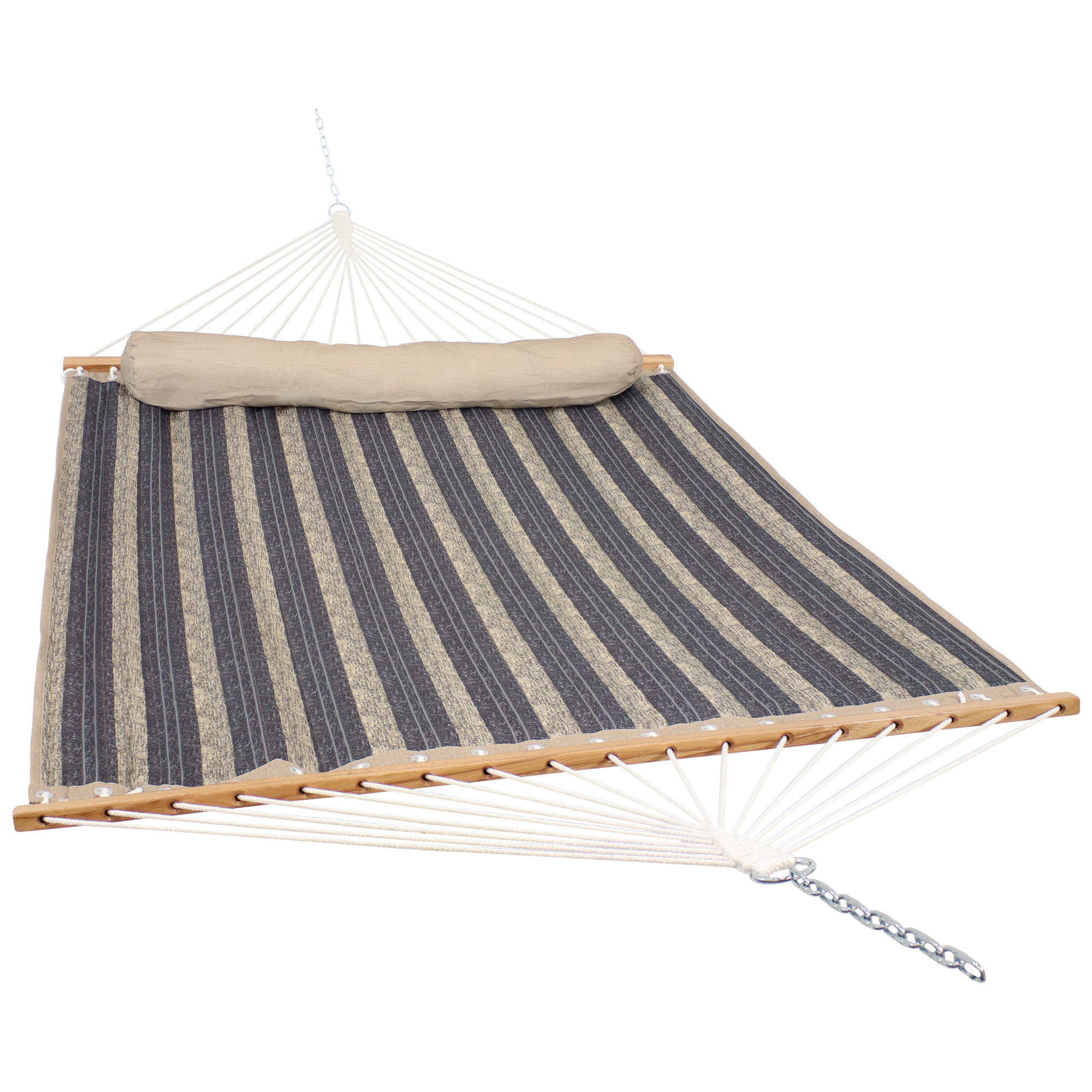 Sunnydaze Decor Quilted Hammock with Pillow, Mountainside, Model# LY-QFH-MTS